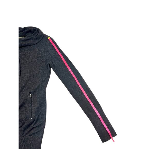 Telluride Clothing Womens Charcoal Wool Blend Cowl Neck Long Sleeve Dress Sz L - Picture 11 of 12